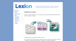 Desktop Screenshot of lexion.co.uk